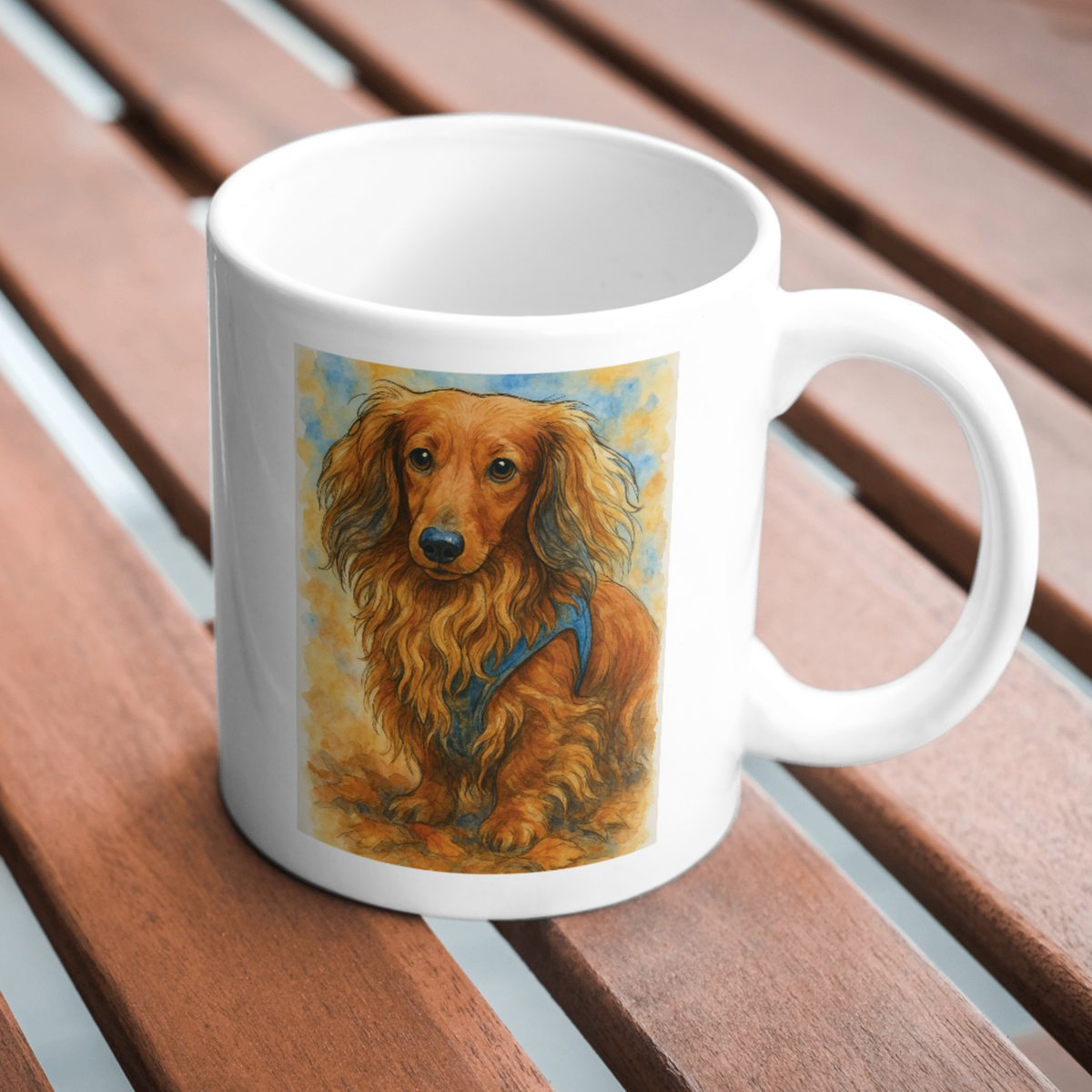 The Sassy Diva Bundle: Personality Framed Portrait + Mug with Custom Watercolor Design + 2 High Quality Digital Files
